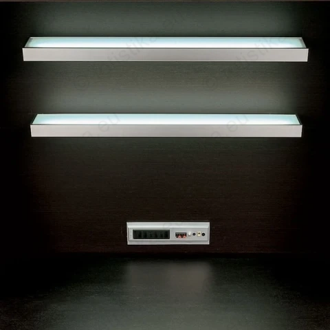 TEO LED INOX ΦΩΤΙΖΟΜΕΝΑ ΡΑΦΙΑ ΜΕ LED